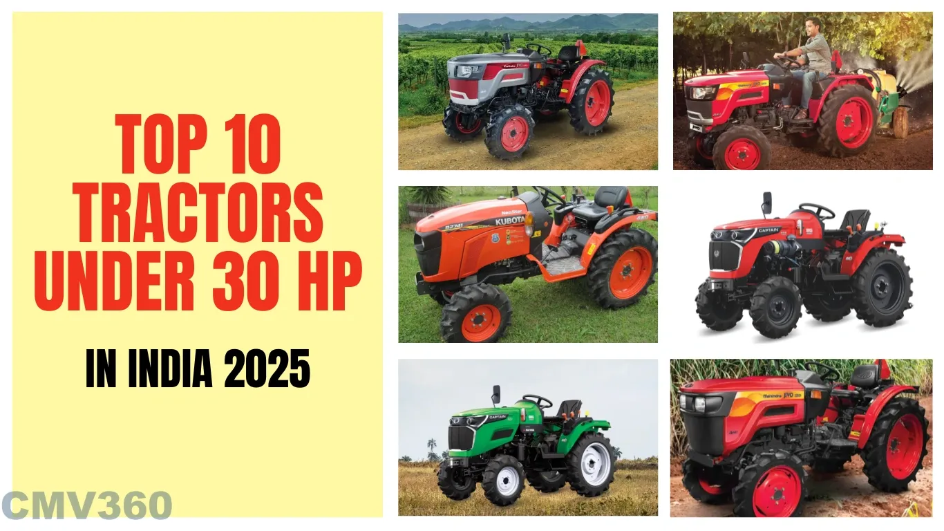 Top 10 Tractors Under 30 HP in India 2025: Guide