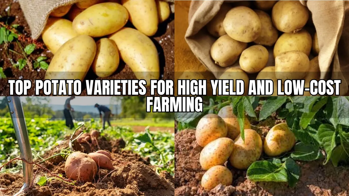 Top Potato Varieties for High Yield and Low-Cost Farming