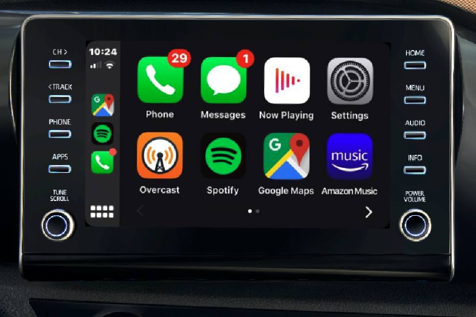 Toyota Hilux Infotainment System Main Menu