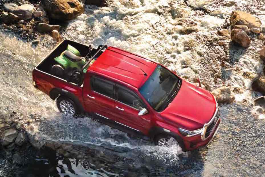 Toyota Hilux Top View