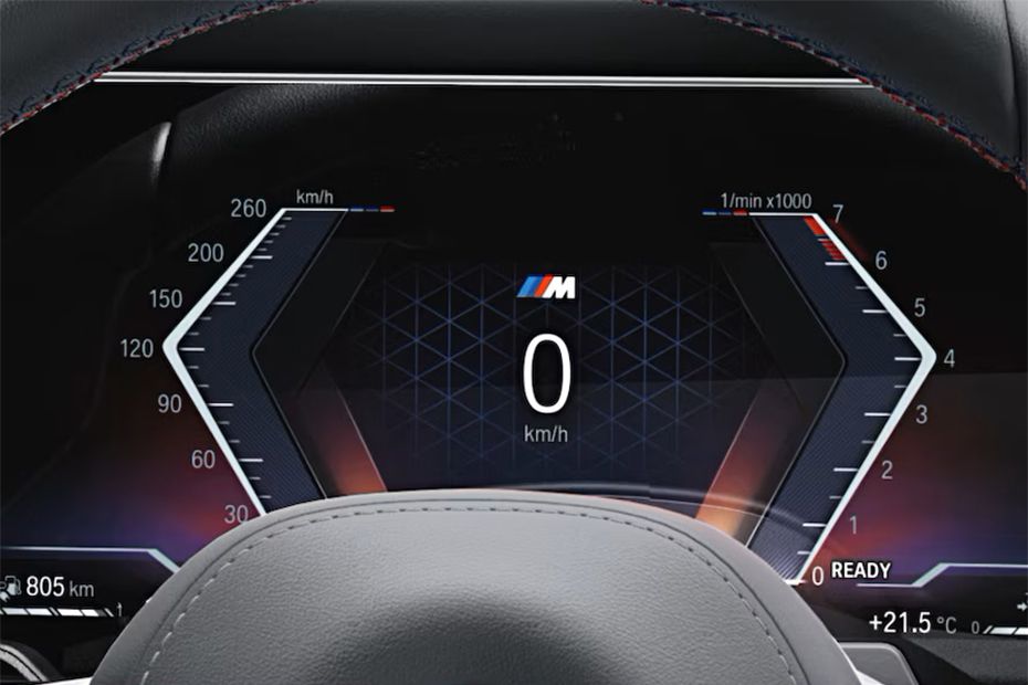 BMW 7-Series instrument cluster