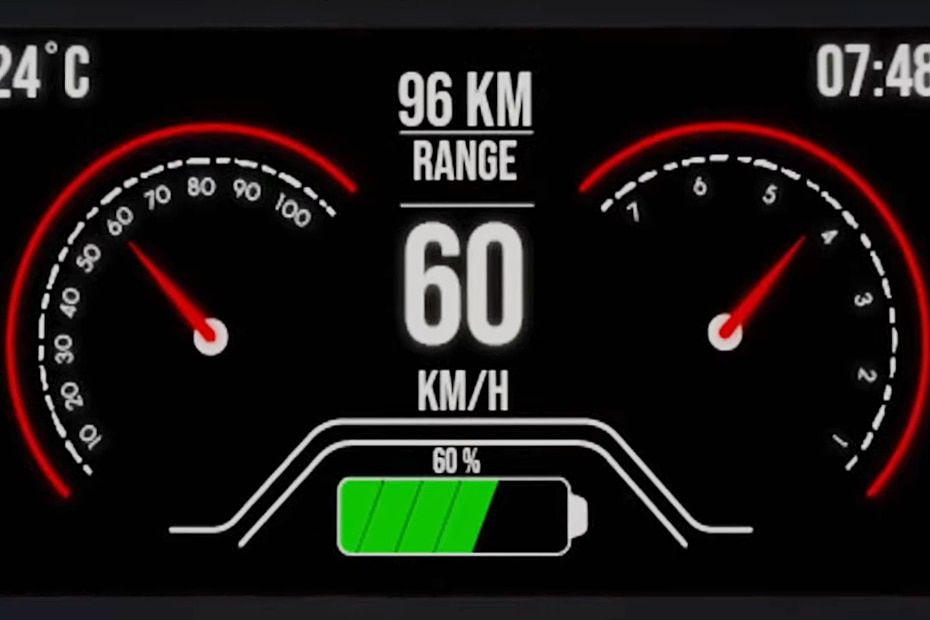 PMV EaS E Instrument Cluster