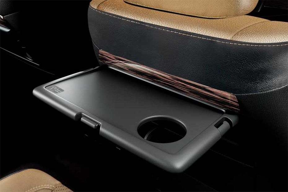 Innova Crysta foldable seatback table with cup holder