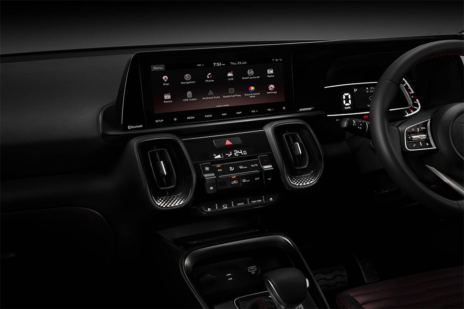 Kia Sonet Infotainment System Main Menu