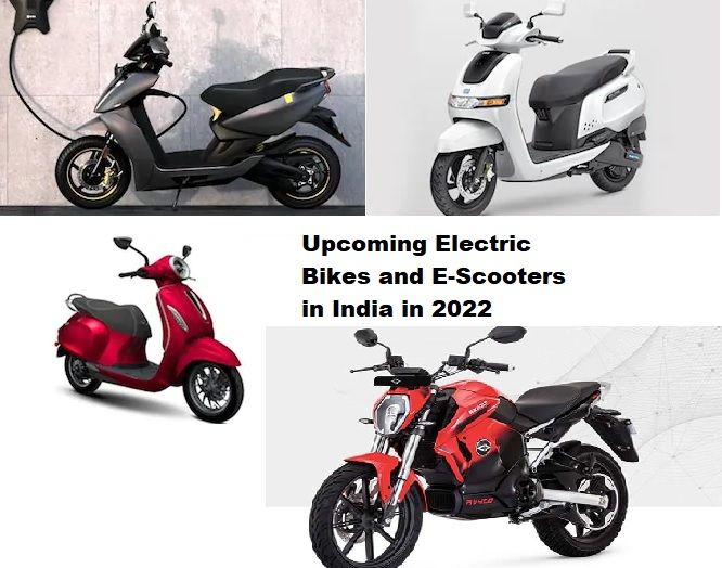 Upcoming e-bikes and e-scooters in 2022