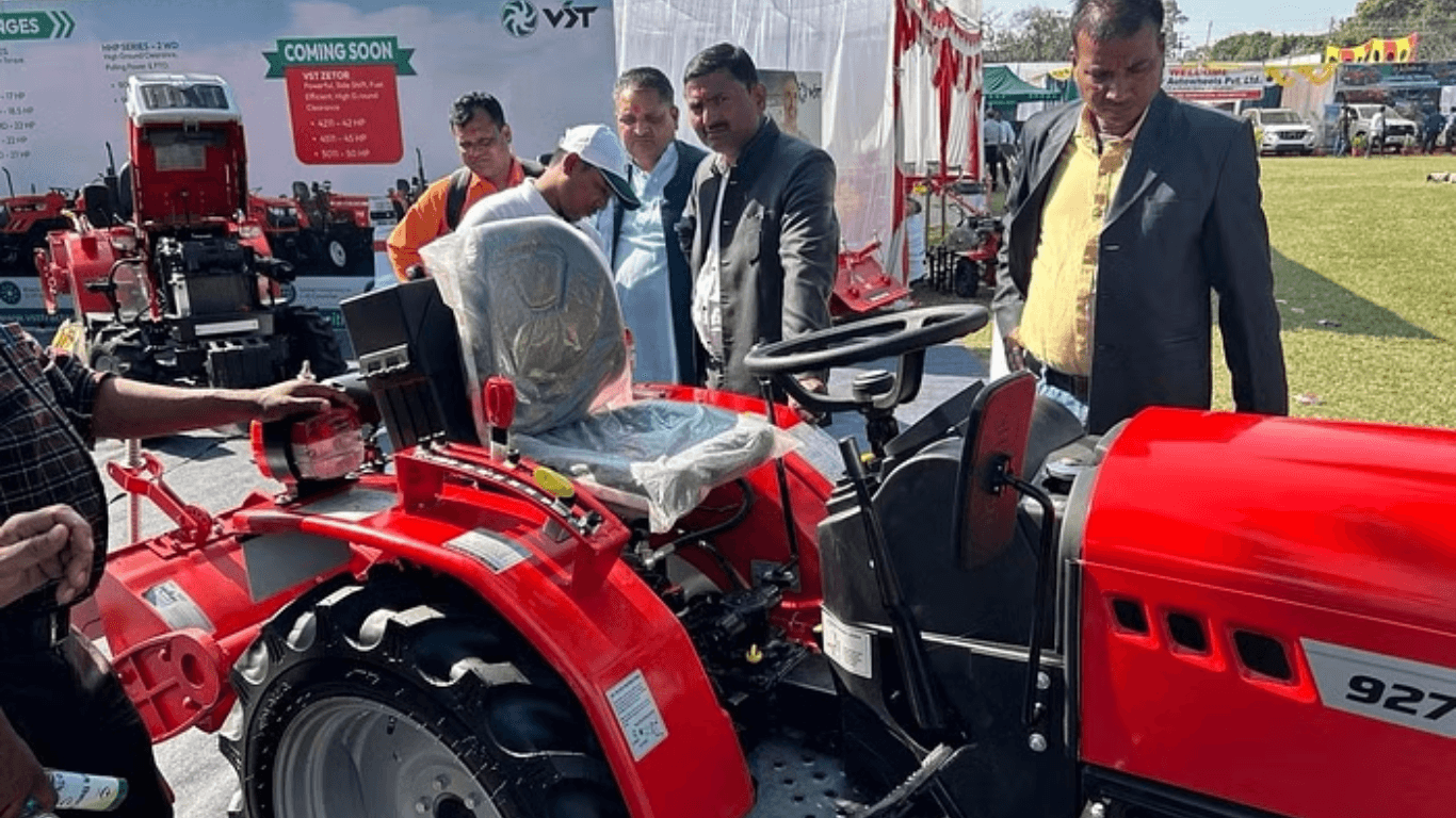 VST Tillers Tractors Won the Award for Best Display at the 115th All India Farmers Fair by GB Pant University