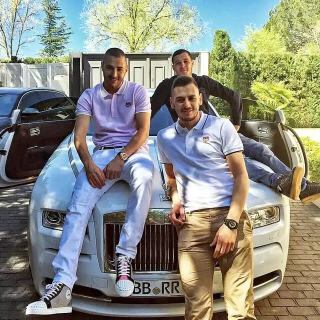 benzema Rolls Royce Wraith