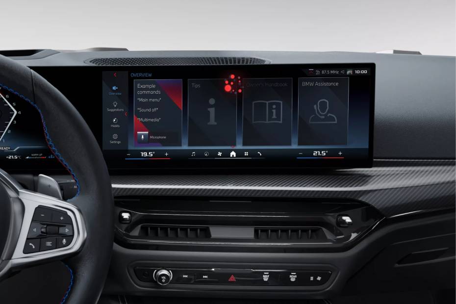 BMW M4 Infotainment Touchscreen System