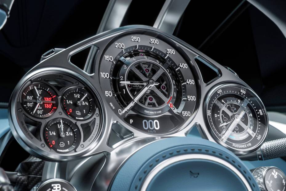 Bugatti Tourbillon Speedometer