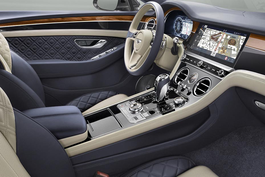 Bentley Continental Door View of Driver Seat