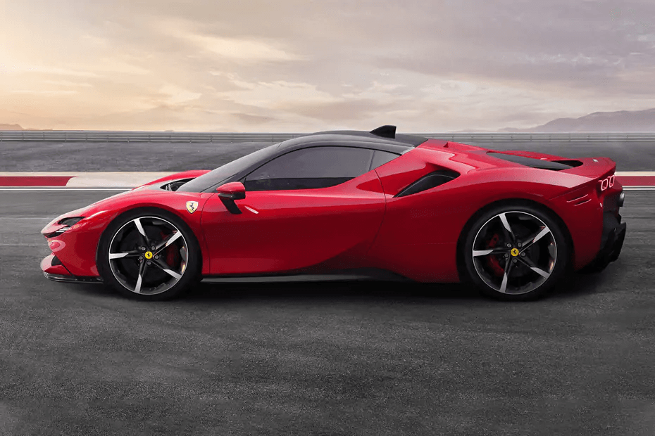 Ferrari SF90 Stradale Left Side View