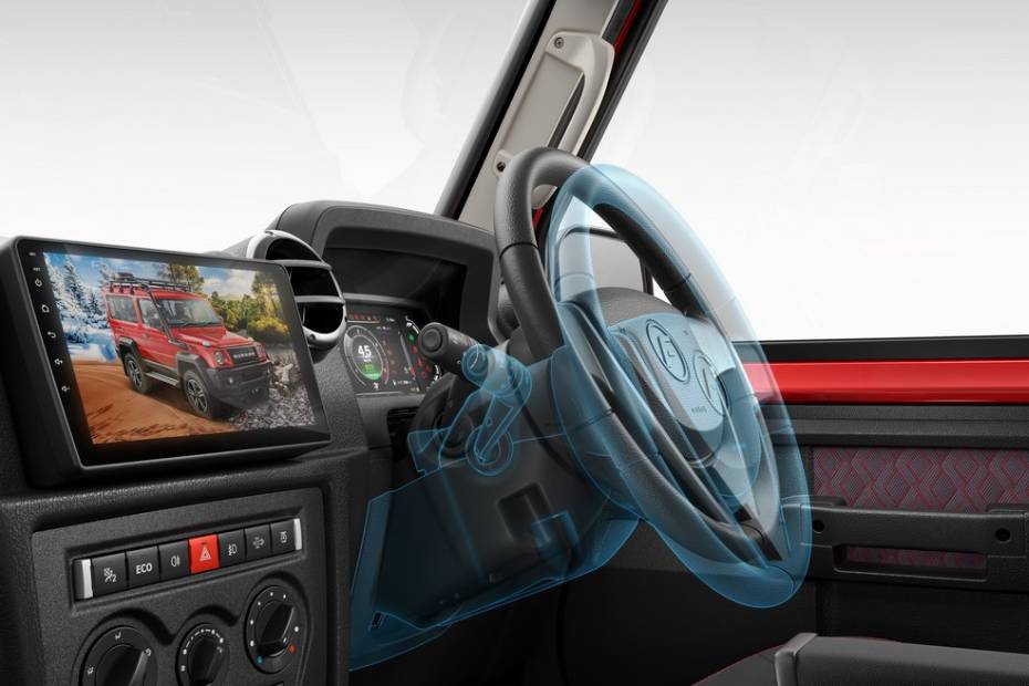 Force Motors Gurkha Infotainment Touchscreen