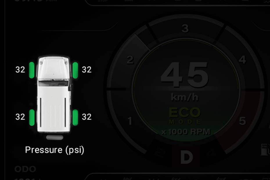 Force Motors Gurkha Tyre Pressure Monitoring System