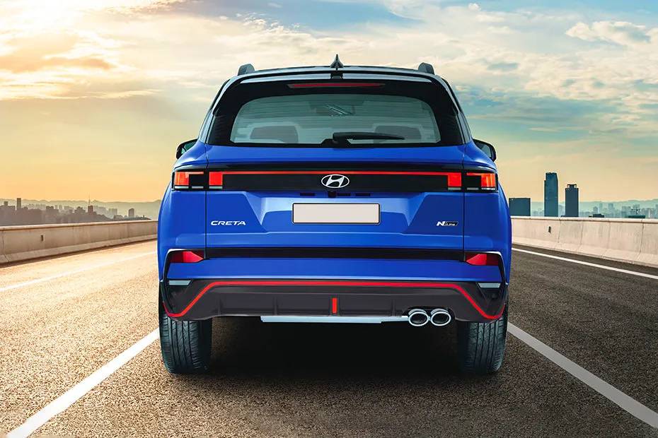 Hyundai Creta N Line Rear View