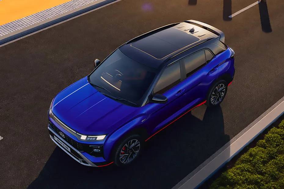 Hyundai Creta N Line Top View