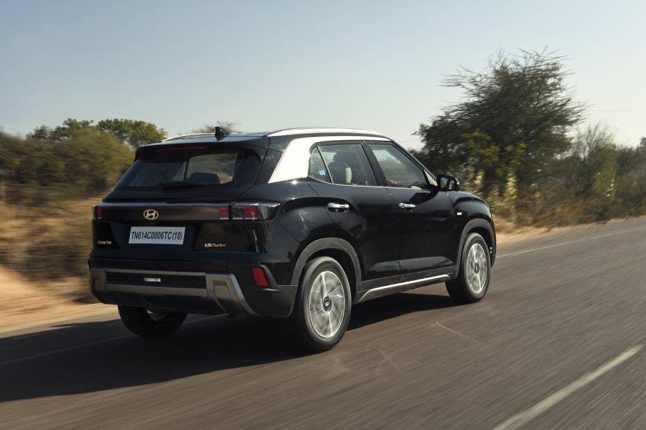 Hyundai Creta Rear Right Three Quarter