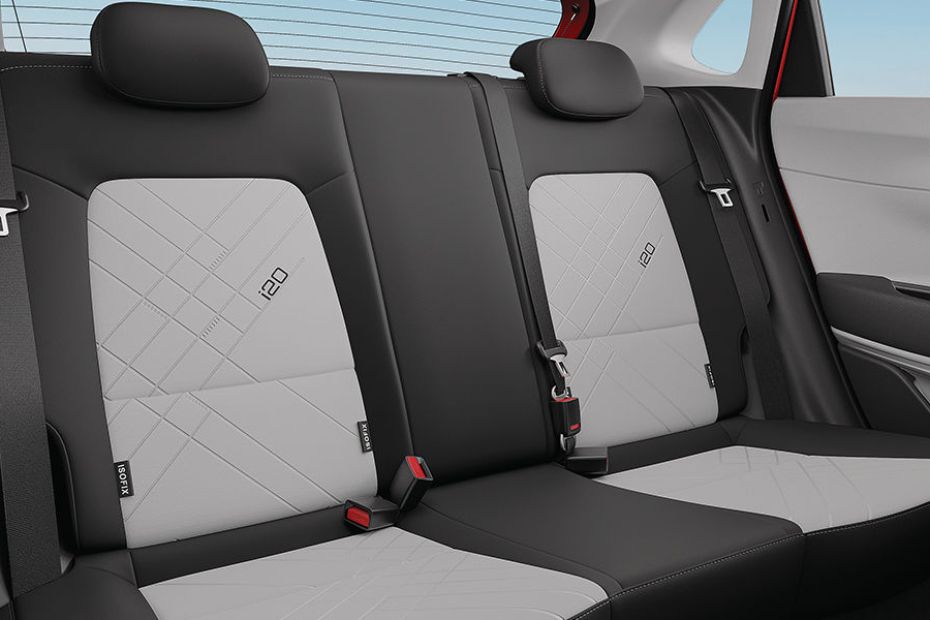 Hyundai i20 Facelift Rear Seat