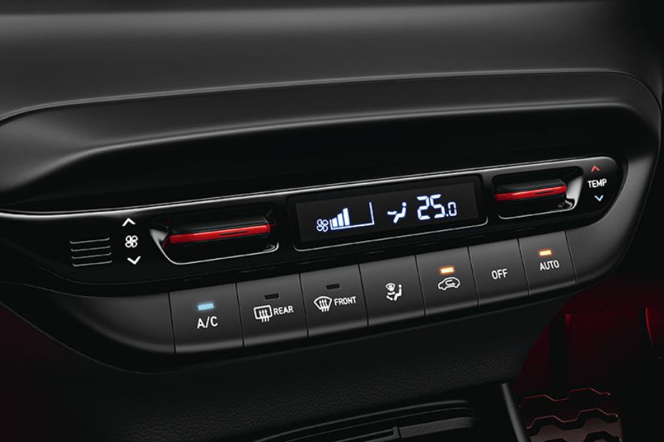 Hyundai i20 N Line AC Control