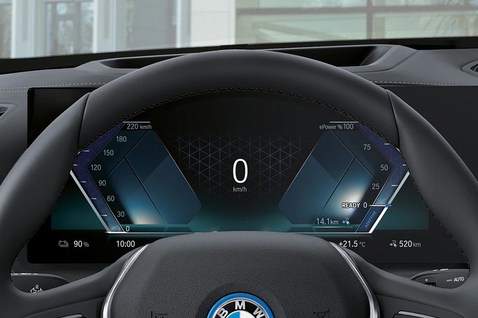 BMW i4 instrument cluster