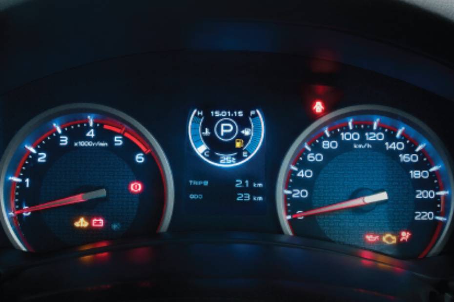 Isuzu V-Cross 3D Electro Luminescent Instrument Cluster