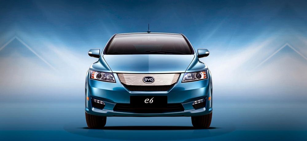 BYD E6 front