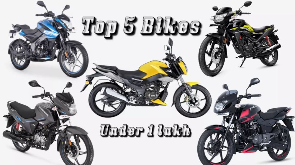 best bike on road price under 1 lakh