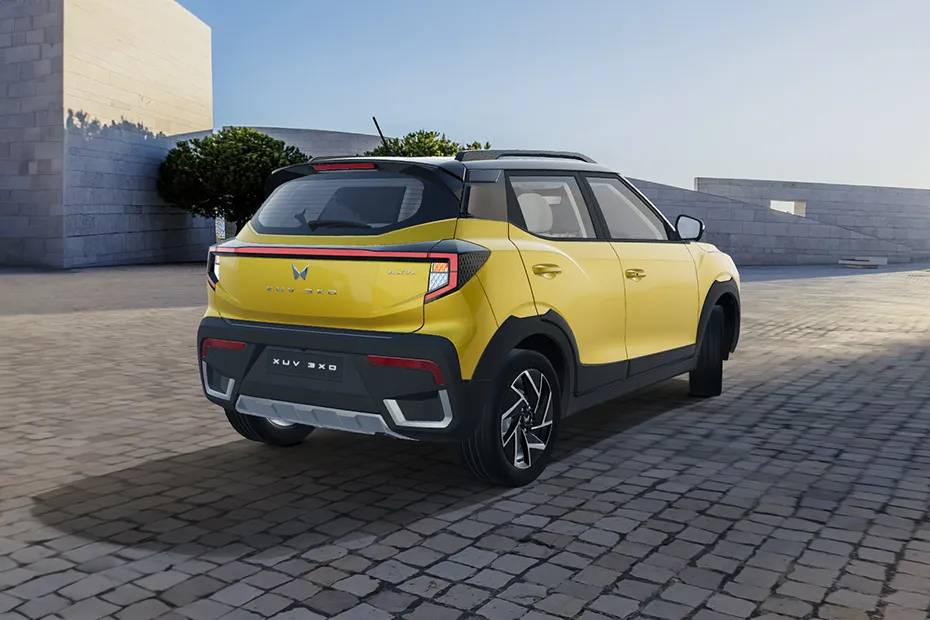 Mahindra XUV 3XO Rear Right Three Quarter