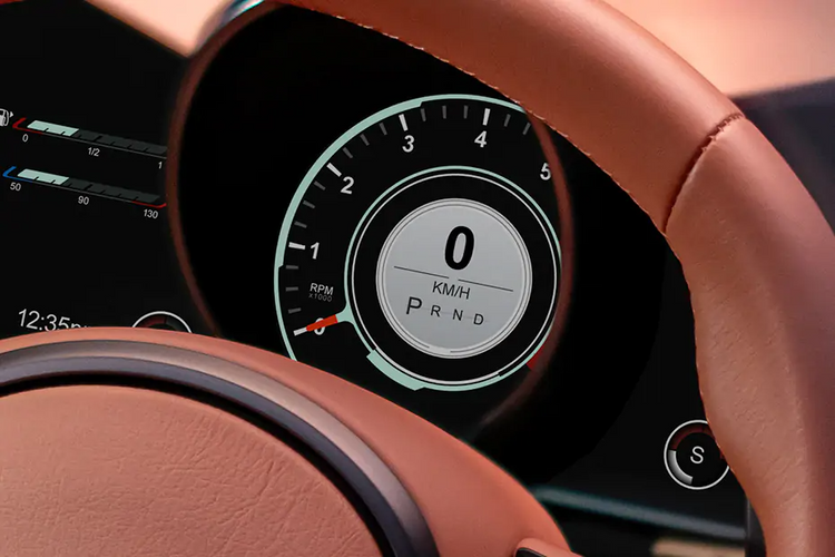 Aston Martin DBX speedometer