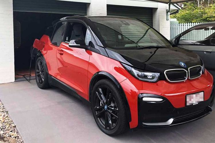 BMW I3 Right Side Front View