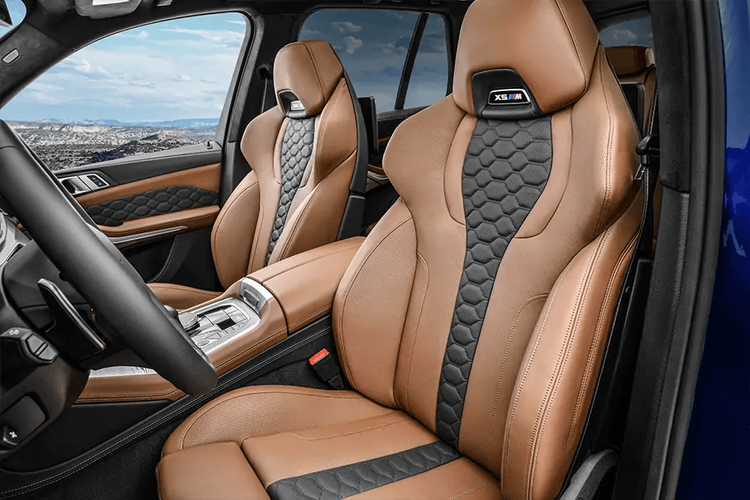 BMW X5 M Door View of Driver Seat