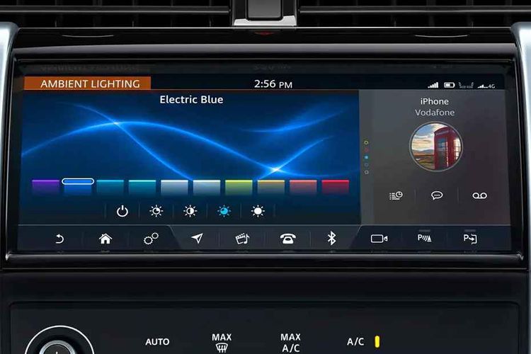 Land Rover Discovery Sport Infotainment System Main Menu