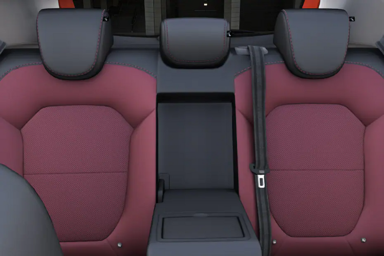 MG Astor Rear Seats