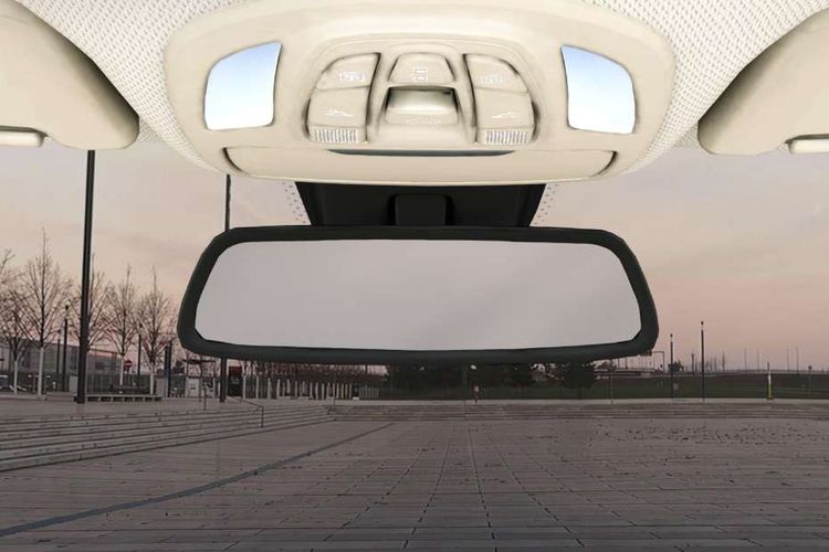 MG Hector Rear View Mirror/Courtesy Lamps