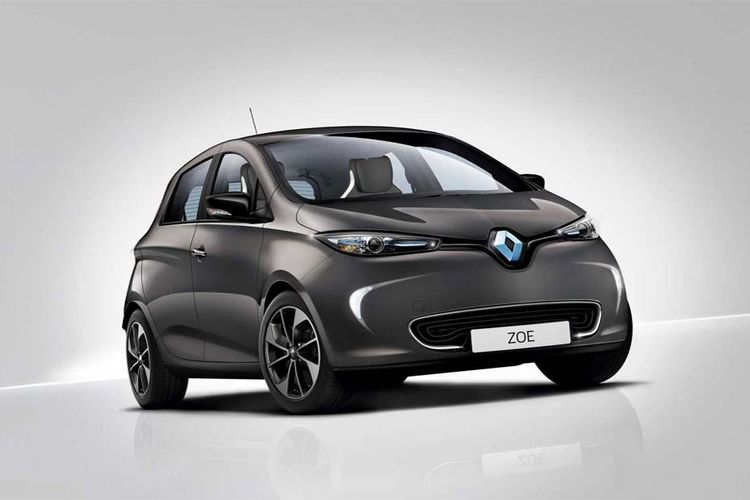 Renault Zoe Right Side Front View