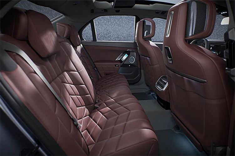 BMW 7-Series executive lounge rear seat