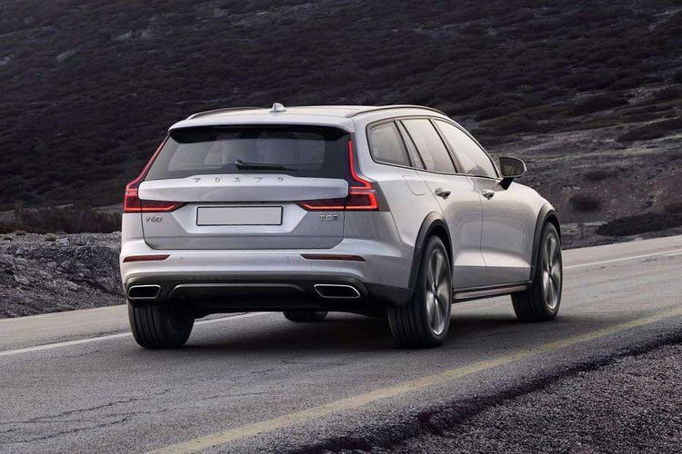 Volvo V60 Cross Country Right Side Rear View
