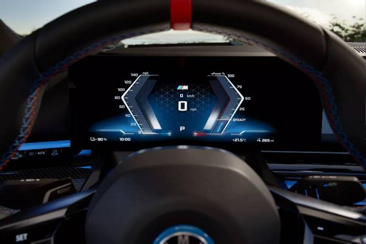 BMW i5 Speedometer