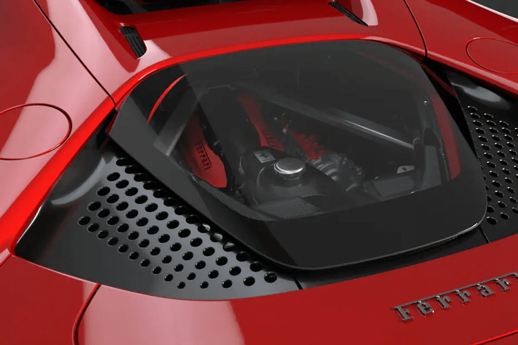 Ferrari SF90 Stradale Gas Cap (Open)