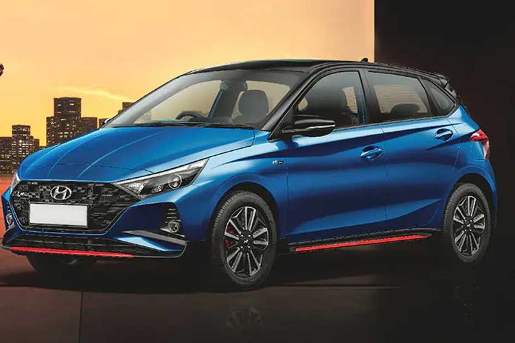 Hyundai i20 N Line Left Side Front View
