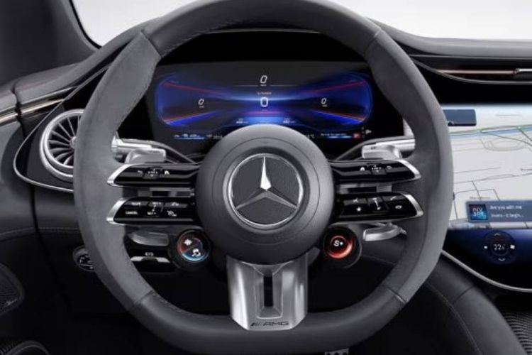 Mercedes-Benz AMG EQS Sterring Wheel