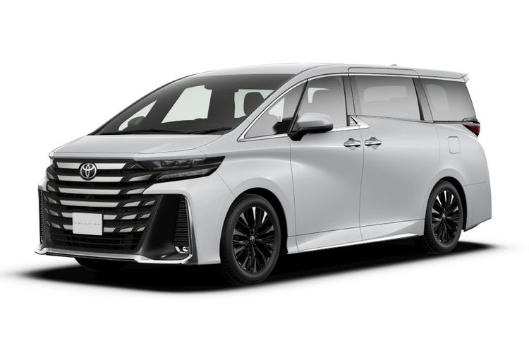 toyota vellfire left side front view