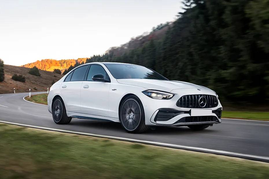 Mercedes Benz AMG C 43 Right Side Front View