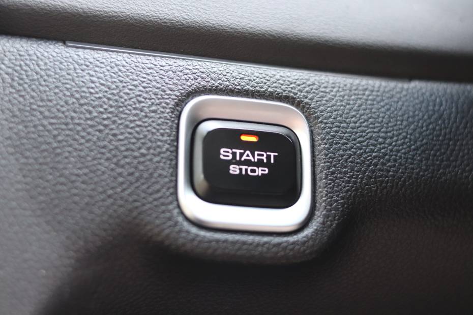 MG Hector Engine Start Button