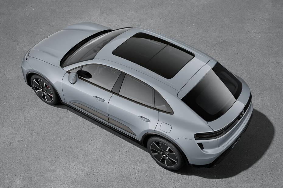 Porsche Macan EV Top View