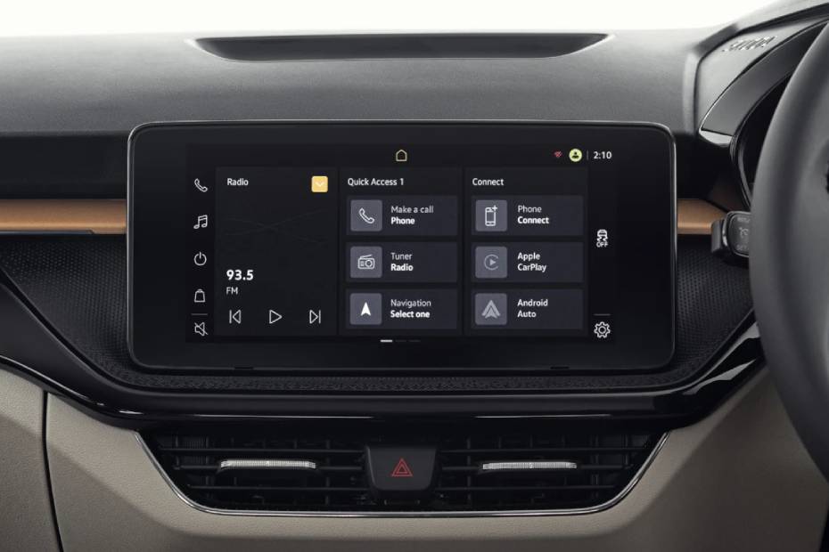 Skoda Slavia Infotainment System