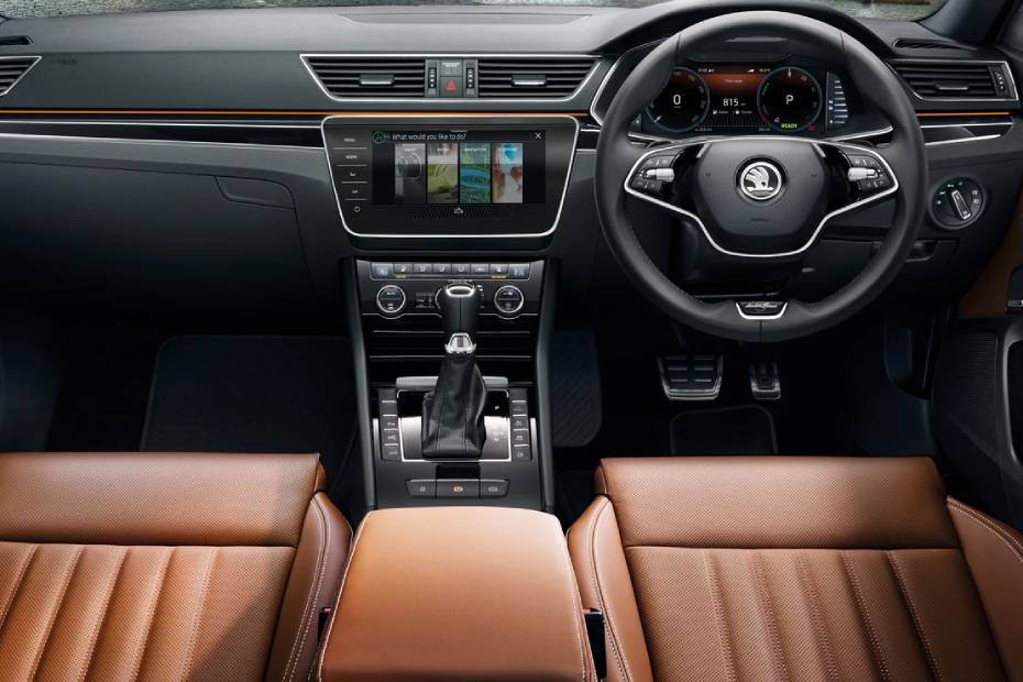 Skoda Superb Facelift Dashboard