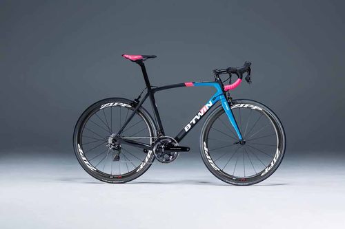 Btwin Ultra CF 105 Road Bike Blue