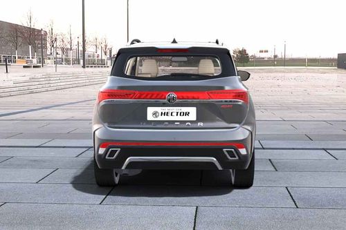 MG Hector Plus Rear View