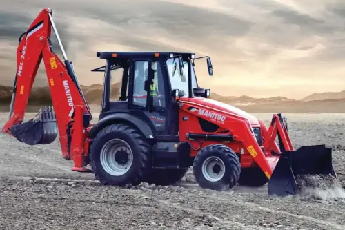 Manitou MBL 745 Backhoe Loader