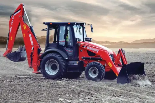Manitou MBL 745 S Backhoe Loader